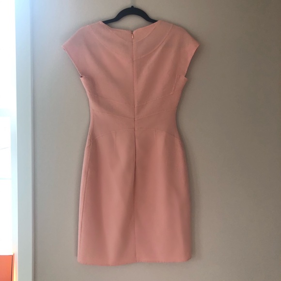 Peach Midi Zac Posen Dress - Picture 2 of 4